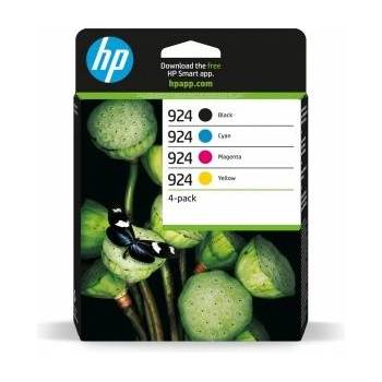 HP Compaq HP 924 4-Pack CMYK(4) Original Ink Cartridge - 6C3Z1NE#LS1