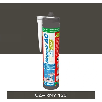 Mapesil AC 120 Sanitární silikon 310 g černá