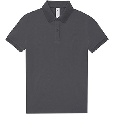B&C Dámske polo tričko PW463 Dark Grey