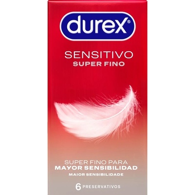Durex - durex condoms Презервативи durex - super thin sensitive 6 units