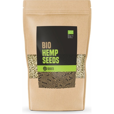 GymBeam BIO Konopné semienka lúpané VanaVita 250 g