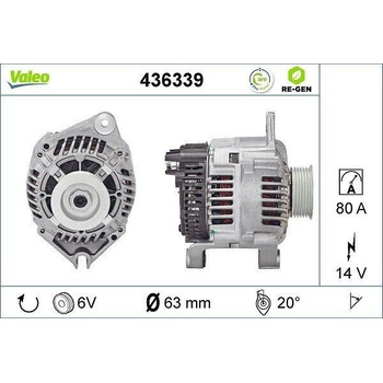Generátor VALEO 436339