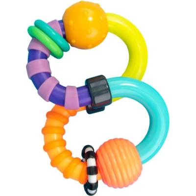 Sassy Baby Chrastítko Twist-a-roo 3 m