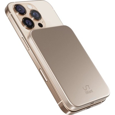 iWant Qi2 5000mAh pouštní titan