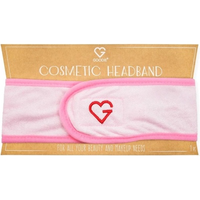 GOODIE Kosmetická čelenka růžová