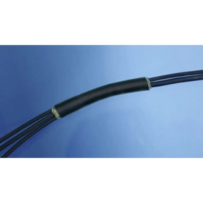 Hongshang H-5(3X)-F 12/4 zmršťovacia bužírka s lepidlom čierna 12 mm 4 mm Pomer zmrštenia:3:1 1.22 m