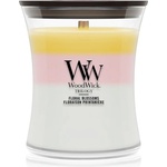 WoodWick Trilogy Floral Blossoms ароматна свещ с дървен фитил 275 гр