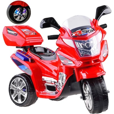 Joko elektrická motorka Lights osvetlené kolesá USB vstup červená