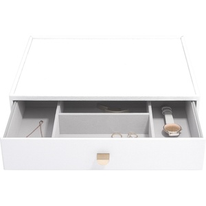 Stackers Ковчеже за бижута Stackers Pebble дълбоко с чекмедже supersize бяло (75904)