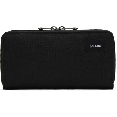 Pacsafe Портфейл Pacsafe RFIDsafe Continental Wallet - Jet Black - размер 20 x 10 x 2 cm (511-0704-0411)