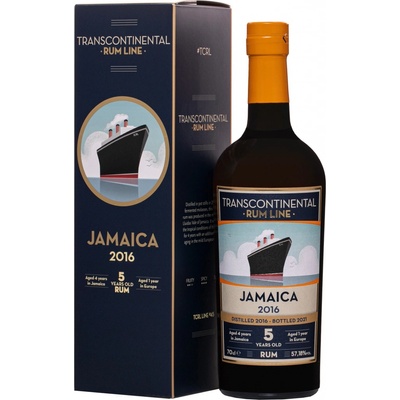 Transcontinental Rum Line Jamaica 2016 57,18% 0,7 l (kartón)