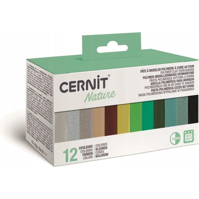 Cernit Natur sada 12 x 25g