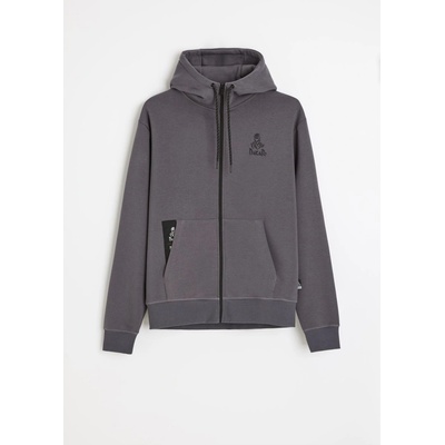 Dakar mikina DKR ZIP H25 graphite
