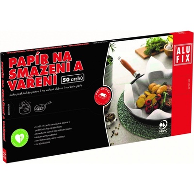 Pečící papír 33 x 32 cm - krájený Alufix