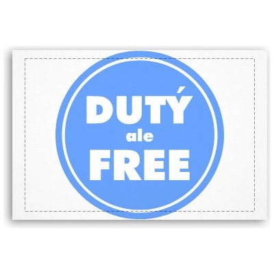 Fotoobraz 60x40 cm malý Dutý ale Free