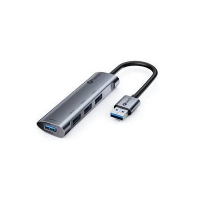 C-TECH HUB USB, UHB-U3-AL, 4x USB 3.2 Gen 1, hliníkové tělo