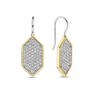 Ti Sento zlátené náušnice 7942ZY