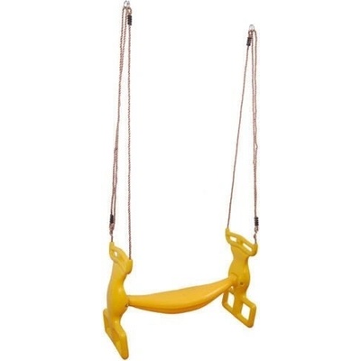 BPP dvojhojdačka Double swing Seat žltá