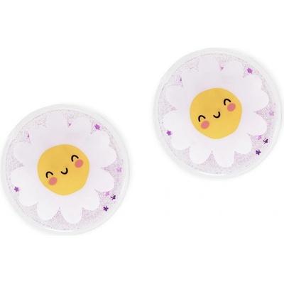 Legami Chill Out - 2 Reusable Cooling Eye Pads - Daisy Chladící polštářky