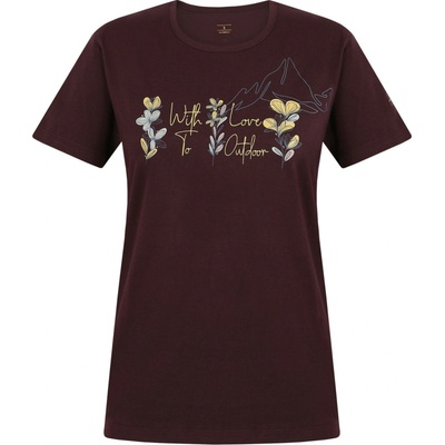 Dámske tričko High Point Diva Lady T Shirt tmavofialová