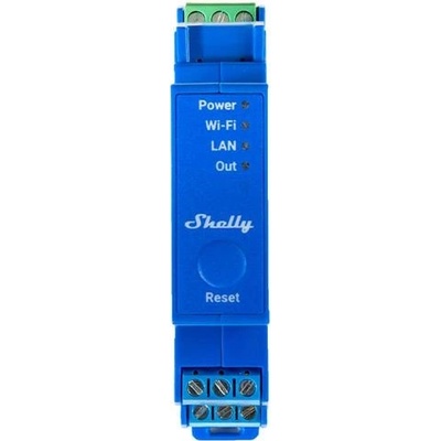 Relé na DIN lištu SHELLY PRO 1 Wi-Fi