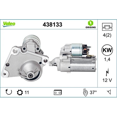 Štartér VALEO 438133
