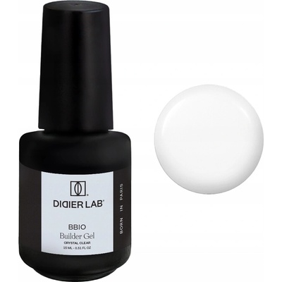 Didier Lab BBio Builder gel stavebný gél vo fľaštičke Crystal Clear, 15 ml