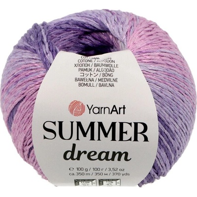 YarnArt Summer Dream 4306 fialovo ružová