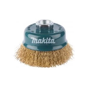 Makita Чашова четка makita, изработена от месингова тел, гофрирана тел 0, 3 мм, 75 мм d-39768 (d-39768)