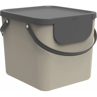 Rotho Odpadkový kôš Albula 40 l, cappuccino
