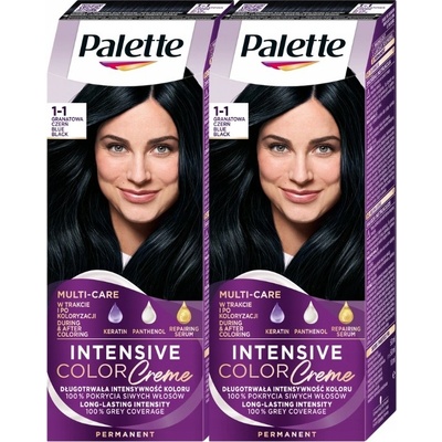 Palette Barva na vlasy C1 (1-1) Granátová Čerň x2
