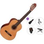 Cort AC100DX Premium SET 4/4 Open Pore Natural Класическа китара
