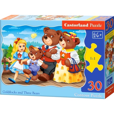 Castorland - Puzzle Goldilocks and Three Bears 30 pieces - 1 - 39 piese