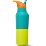 Klean Kanteen Термо бутилка Klean kanteen Kanteenrise Classic Vi Flip Sport Insulated bottle - Wax Yellow Kaleidoscope - размер 473 ml (533-2540-0411)