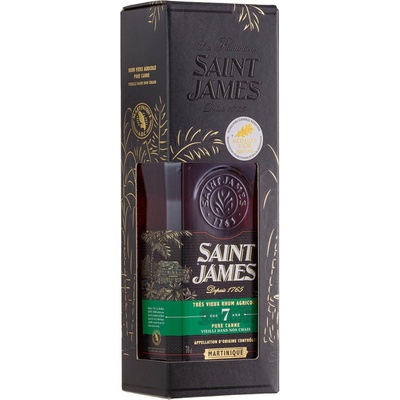 Saint James Vieux 7y 43% 0,7 l (kazeta)
