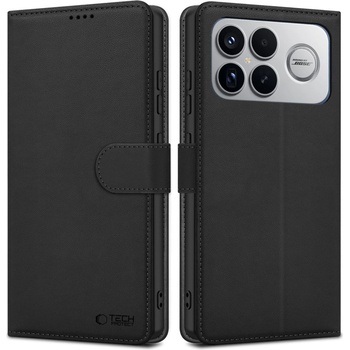 Tech-Protect Кожен тефтер за Xiaomi Poco F8 Ultra от Tech-Protect Wallet - Black (5906302352685)