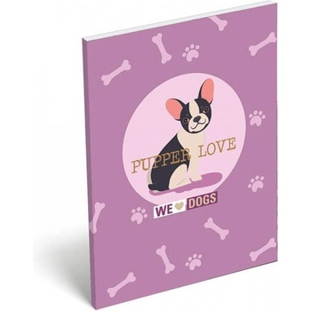 Image 1 of Lizzy Card - Тефтерче А7 We Love Dogs - Pups