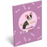 Lizzy Card - Тефтерче А7 We Love Dogs - Pups