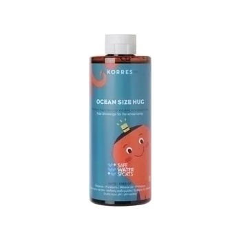 KORRES Мек душ гел за цялото семейство , Korres Ocean Size Hug Kids Shower Gel, 400ml