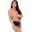 Бельо от латекс с интимен отвор, размер M - Latex Crotchless Panties (MYU-11)