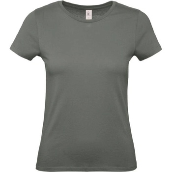B&C Collection B&C E150 / Дамска тениска с обло деколте - каки XS за милениали (01002Tu4100)