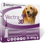 Ceva Vectra 3D Вектра 3Д против бълхи, кърлежи, мухи, комари, за кучета от 25 до 40kg