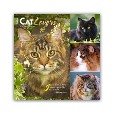 Browntrout Verlags GmbH Cat Lovers - Katzenliebhaber 2026 - 16-Monatskalender | BrownTrout Publishers Inc