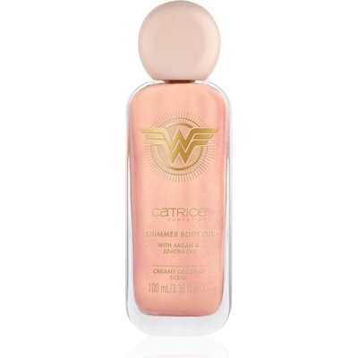 Catrice Wonder Woman třpytivý olej na tělo Sassy 100 ml