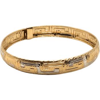 VipGold Златна дамска твърда гривна 6.36 гр (grt170)