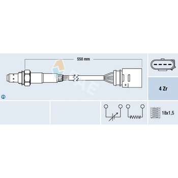 Lambda sonda FAE 77150