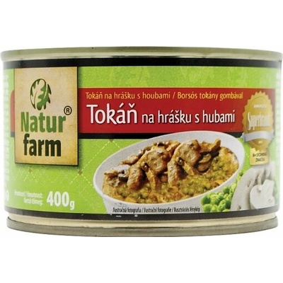 Natur Farm Tokáň na hrášku s hubami 400 g