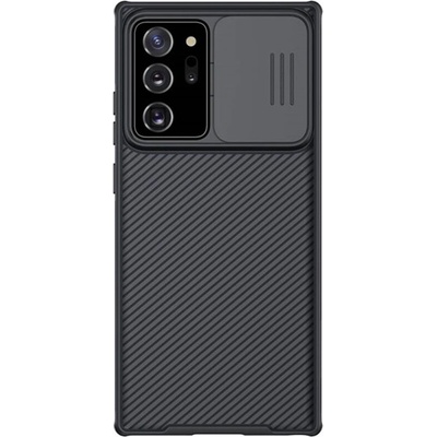 Nillkin Samsung Note 20 Ultra 5G NILLKIN CAMSHIELD PRO Силиконов удароустойчив протектор за телефон с ивици, ЧЕРЕН GP-99124 (GP-99124)