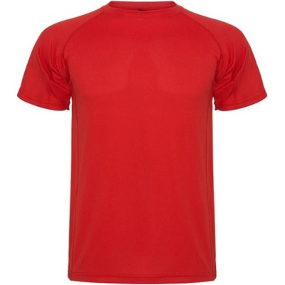 Roly Montecarlo sportovní pánské tričko krátký rukáv červené