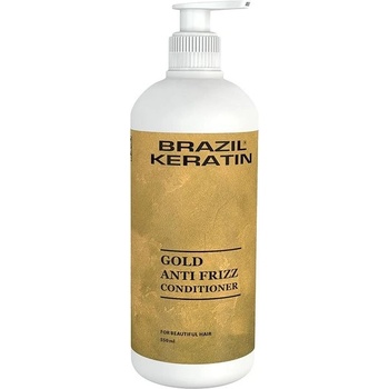 Brazil Keratin Anti Frizz Gold Conditioner 550 ml